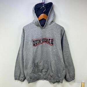 Vintage Quiksilver Y2K Skate Surf Hoodie Large